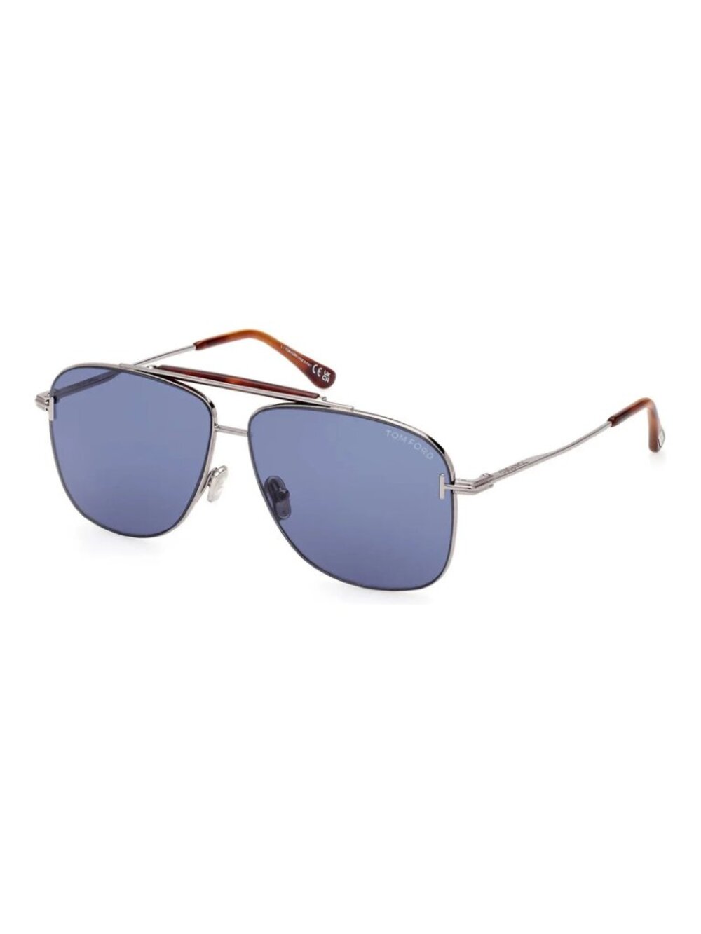 NWT Tom Ford Tom Ford FT1017 14V Aviator Sunglasses TF1017